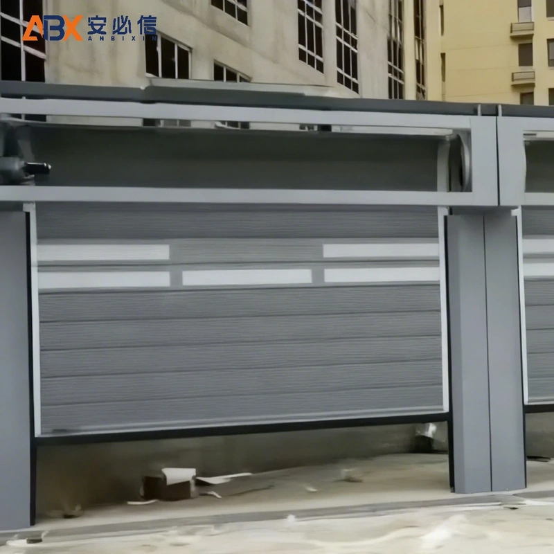 鄂州市软帘高速门